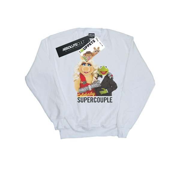 Disney Girls The Muppets Celebrity Supercouple Sweatshirt 9-11 White 9-11 Years