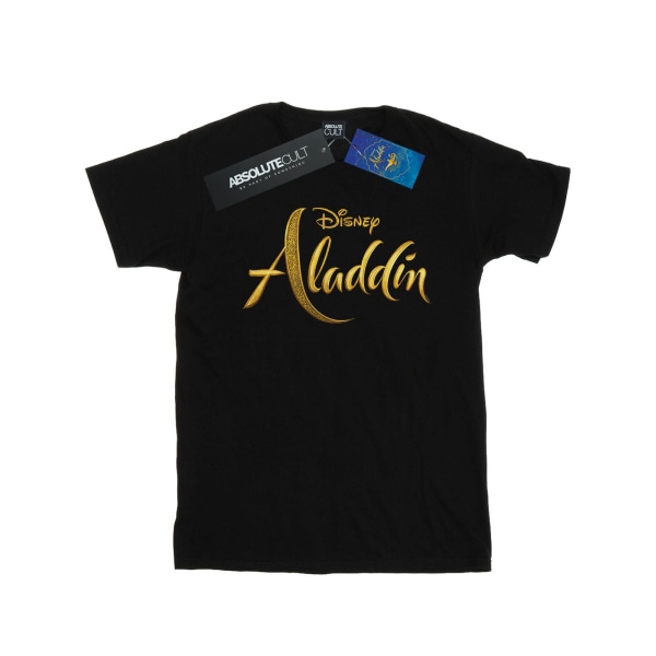 Disney Boys Aladdin Movie Logo T-Shirt 5-6 Years Black Black 5-6 Years