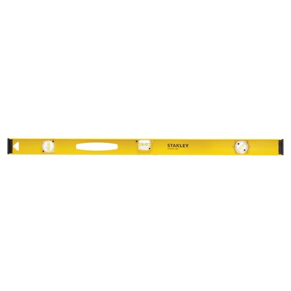 Stanley Hand Tools Pro-180 I-balk Nivå 100cm 3 libeller Multi Col Multi Colour 100cm 3 vials