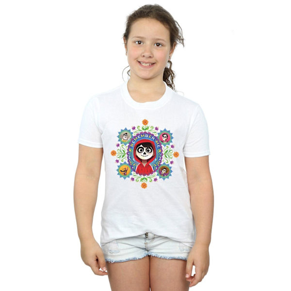 Coco Girls Remember Me Bomull T-shirt 5-6 år Vit White 5-6 Years