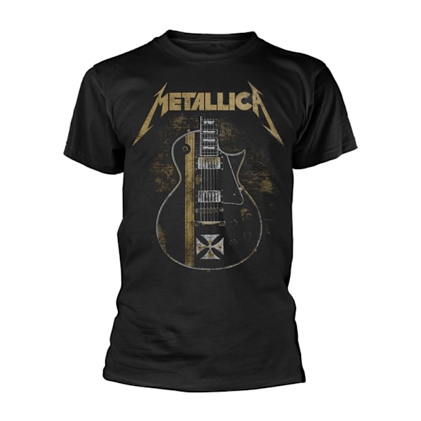 Metallica Unisex Adult Hetfield Iron Cross T-Shirt M Svart Black M