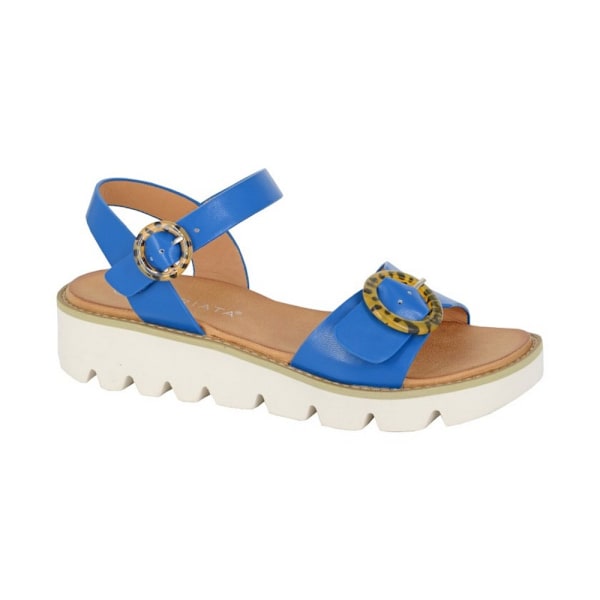 Cipriata Dam/Dam Mimi Wedge Sandaler 3 UK Blå Blue 3 UK