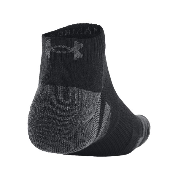 Under Armour Unisex Adult Performance Tech Socks (3-pack) M Black M