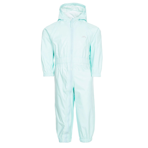 Trespass Babies Button Rain Suit 6-12 månader Pale Mint Pale Mint 6-12 Months