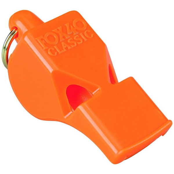 Fox 40 Classic Safety Whistle One Size Orange Orange One Size