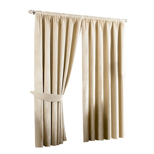 Riva Home Imperial Pencil Pleat Gardiner 66x72 (168x183cm) Crea Cream 66x72 (168x183cm)