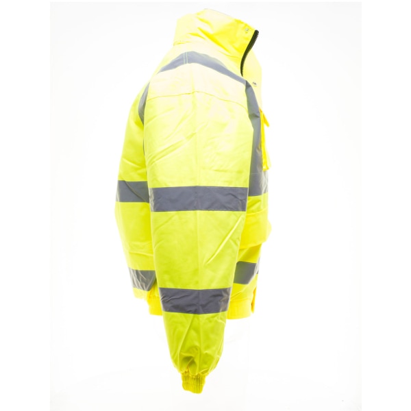 Yoko Mens Hi-Vis Bomberjacka 4XL Hi-Vis Gul Hi-Vis Yellow 4XL