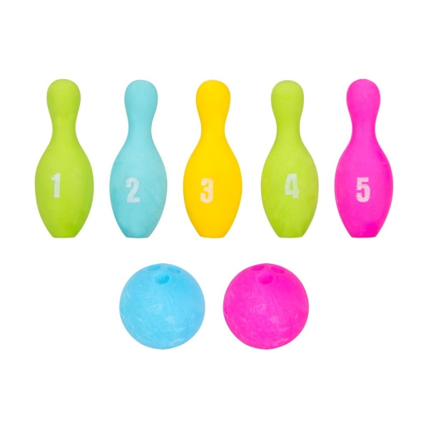 Spot on Gifts Kegelsuddgummi (paket med 7) One Size Grön/Blå/Y Green/Blue/Yellow/Pink One Size