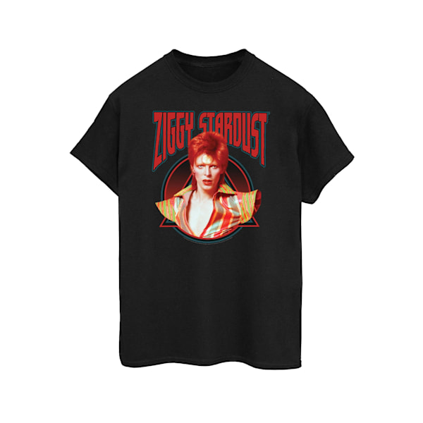 David Bowie Dam/Damer Ziggy Stardust Boyfriend Fit Bomull B Black M