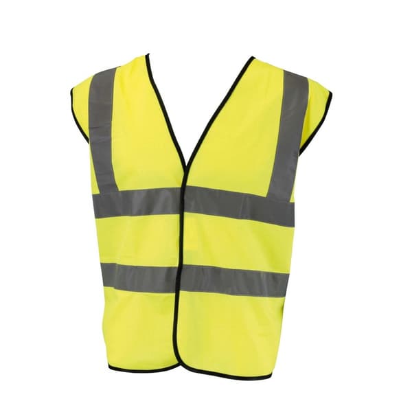 Glenwear Klass 2 Hög Synlighet Väst L Gul Yellow L