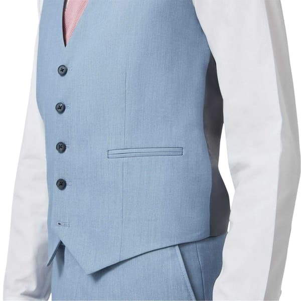 Twisted Tailor Herr Slim Västar 44 i Ljusblå Light Blue 44 in