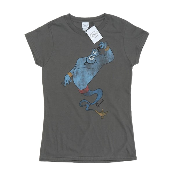 Aladdin Dam/Dam Klassisk Genie Heather T-Shirt M Charcoal Charcoal M