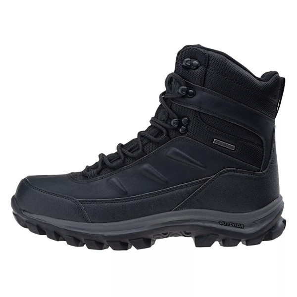 Elbrus Spike Vattentäta Mid Cut Snöboots 8 UK Svart/Mörkgrå Black/Dark Grey 8 UK