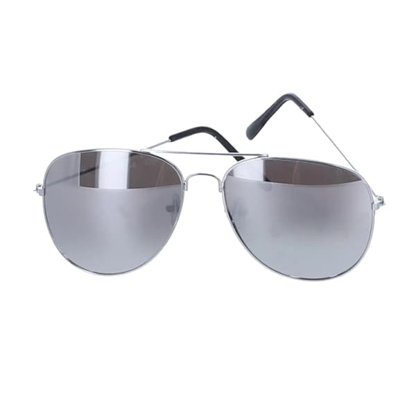 Smiffys Unisex Vuxen Aviator Solglasögon En Storlek Silver/Svart Silver/Black One Size