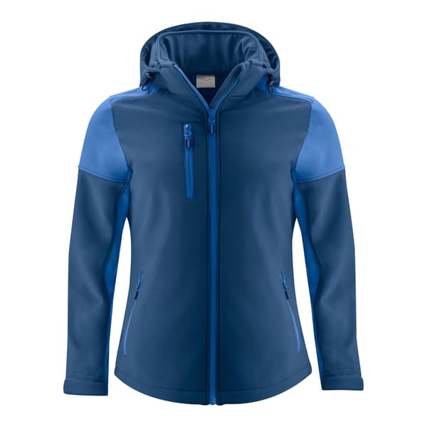 Printer Dam/Dam Prime Soft Shell Jacka XS Marinblå/Kobolt Navy/Cobalt XS