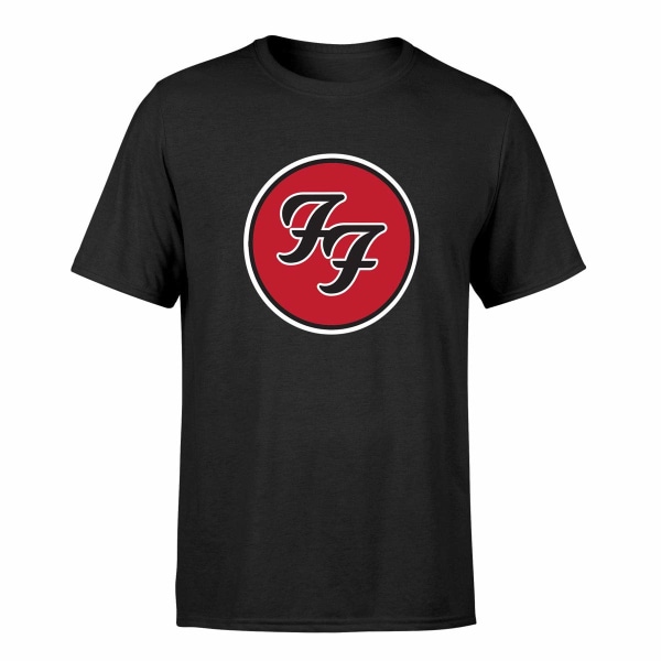 Foo Fighters Unisex Vuxen Logotyp T-shirt M Svart Black M