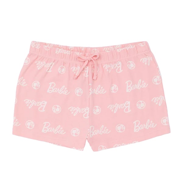 Barbie Dam/Dam Short Pyjamas Set 12 UK Rosa/Vit Pink/White 12 UK