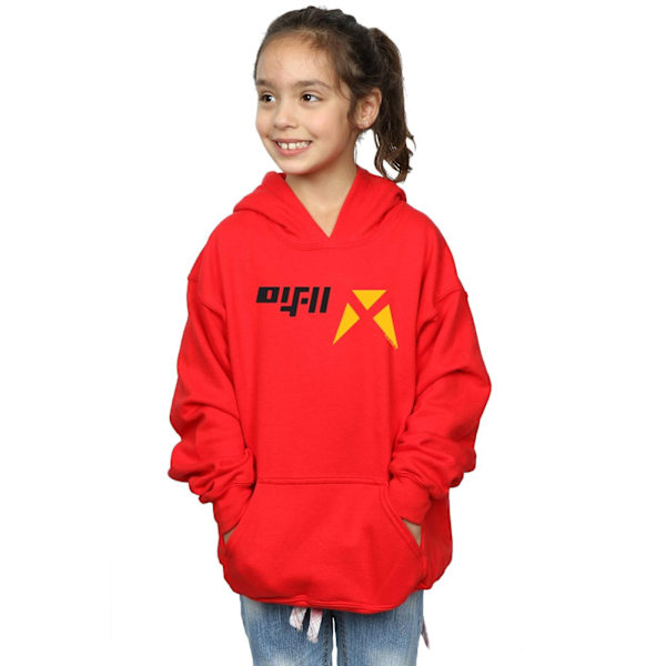 Star Wars: The Rise of Skywalker Flickor Sith Trooper Militär Sign Hoodie Red 5-6 Years