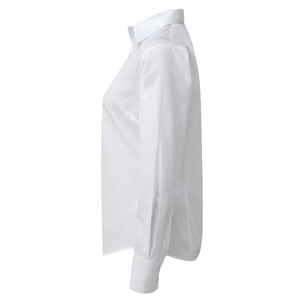 Premier Dam/Dam Poplin Långärmad Blus 14 Vit White 14