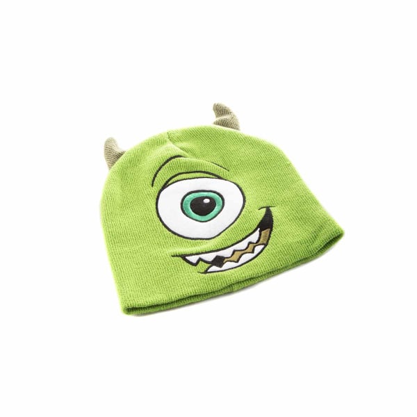 Monsters University Mike Face Beanie One Size Grön Green One Size