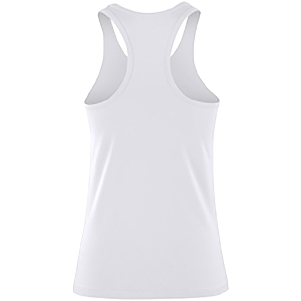 Spiro Womens/Ladies Impact Softex Sleeveless Fitness Vest Top X White XL