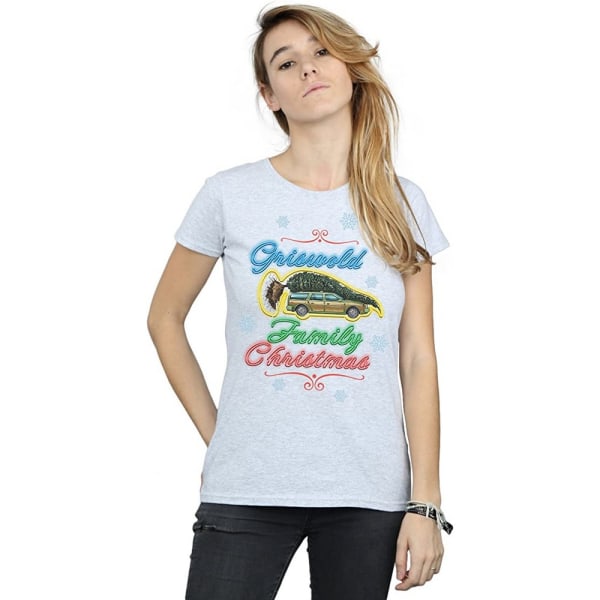 National Lampoon´s Christmas Vacation Womens/Ladies Griswold Fa Sports Grey L