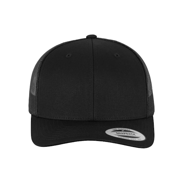Flexfit Unisex Retro Trucker Cap One Size Svart Black One Size