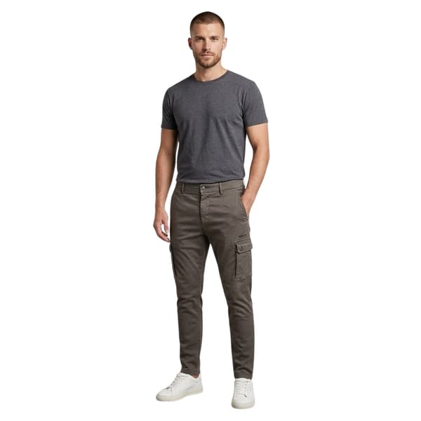 Replay Herr Slim Cargo Byxor i Bomullsdenim 36R Grön Green 36R