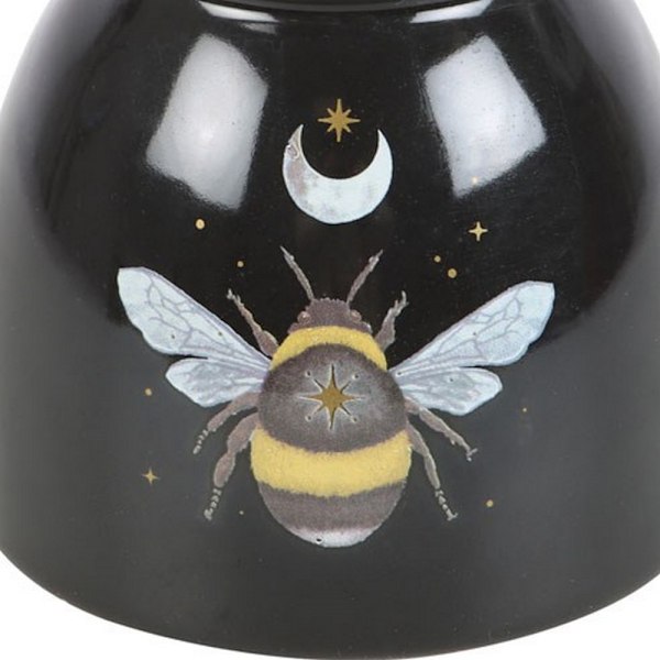 Something Different Dark Forest Bee Oljebrännare One Size Svart/Vit Black/White One Size
