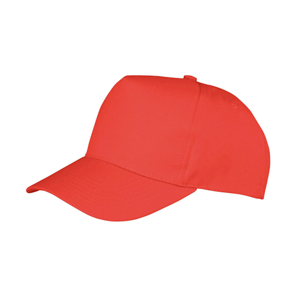Result Unisex Vuxen Core Recycled Baseball Cap En Storlek Röd Red One Size