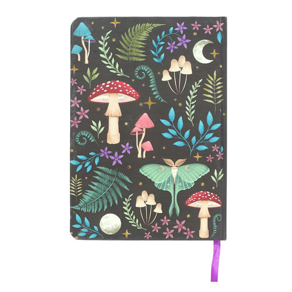 Something Different Forest Print A5 Notebook One Size Svart/Flerfärgad Black/Multicoloured One Size