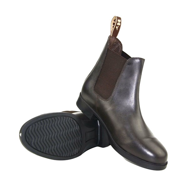 HyLAND Vuxna Durham Läder Jodhpur Stövlar 8 UK Brun Brown 8 UK