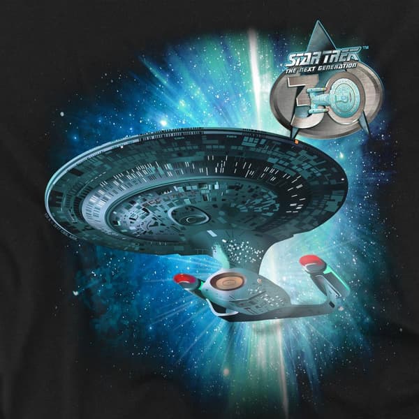 Star Trek Herr Ship 30 T-Shirt M Svart Black M