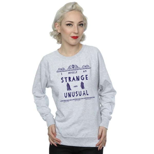 Beetlejuice Dam/Ladies Strange And Unusual Sweatshirt M Heat Heather Grey M