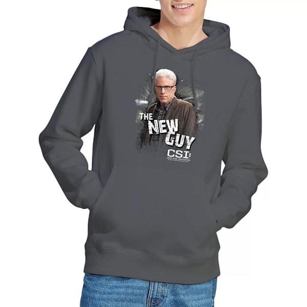 CSI Herr The New Guy Hoodie S Kolgrå Charcoal S