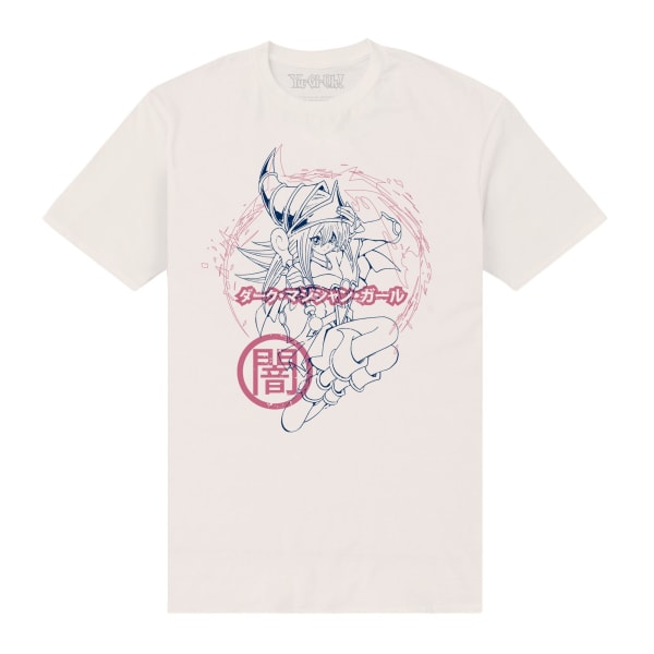 Yu-Gi-Oh! Unisex Vuxen Dark Magician Girl Outline T-shirt XL Sa Sand XL
