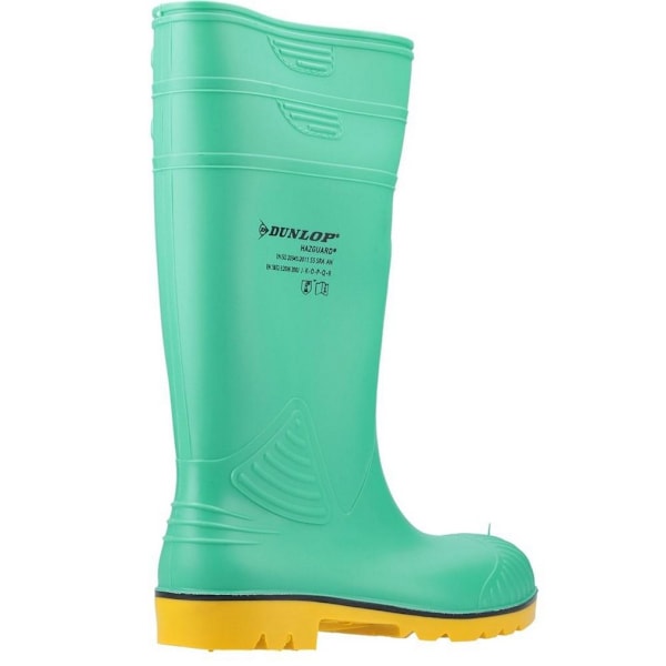 Dunlop Mens Acifort HazGuard Wellington Boots 7 UK Grön/Gul Green/Yellow 7 UK