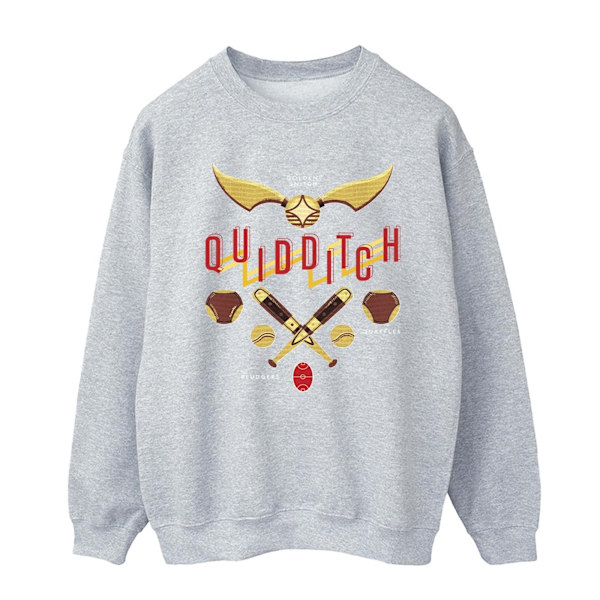 Harry Potter Quidditch Golden Snitch Sweatshirt för män S Sports G Sports Grey S