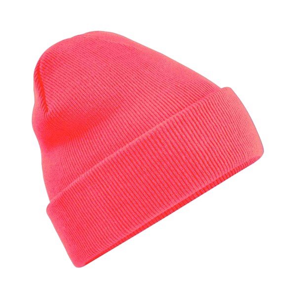 Beechfield Unisex Vuxen Original Cuffed Beanie One Size Fluore Fluorescent Pink One Size