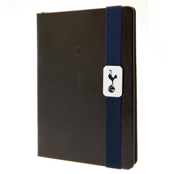 Tottenham Hotspur FC Crest A5 Notebook One Size Svart/Navy Black/Navy One Size