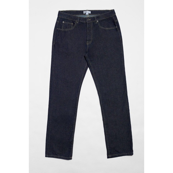 Burton Mens Rinse Straight Jeans 36S Mörkblå Dark Blue 36S