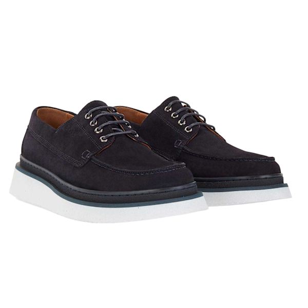 Boss Rainard Derby Skor i Mocka för Män 6 UK Mörkblå Dark Blue 6 UK