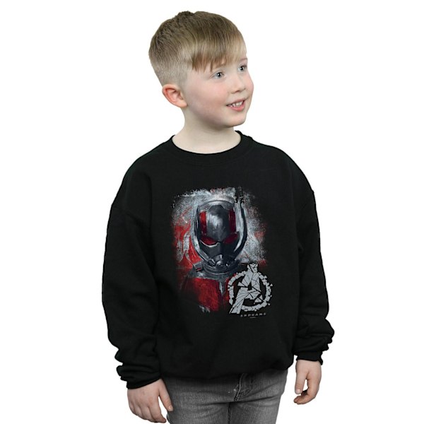 Marvel Boys Avengers Endgame Ant-Man Borstad Sweatshirt 5-6 år Black 5-6 Years