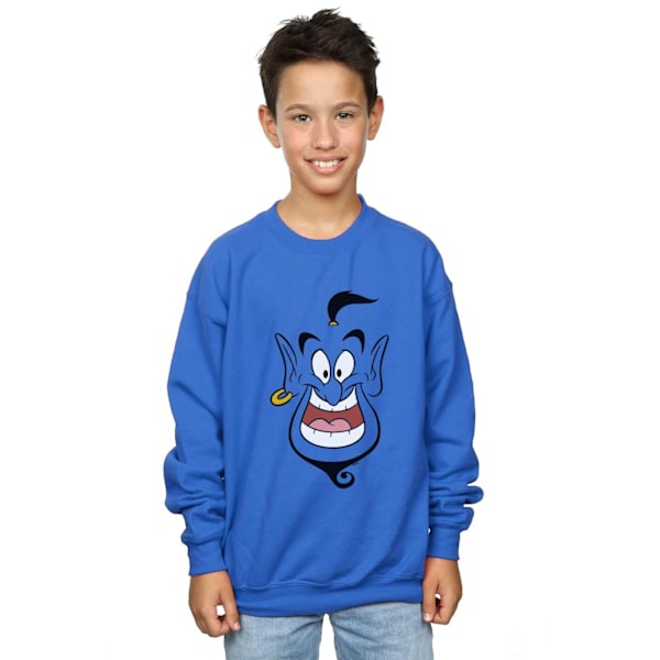 Disney Pojkar Aladdin Ande Ansikte Tröja 7-8 År Kungsblå Royal Blue 7-8 Years