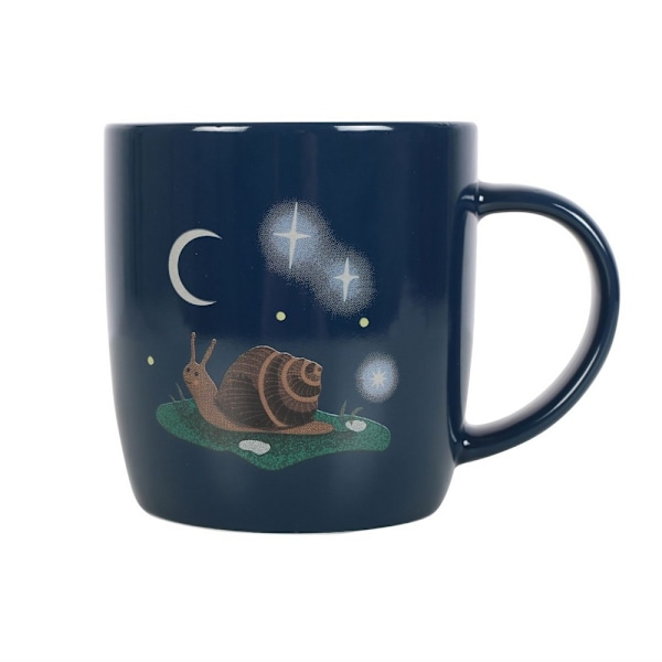 Something Different Gnome Sweet Gnome Snigel Mugg En Storlek Marinblå B Navy Blue One Size