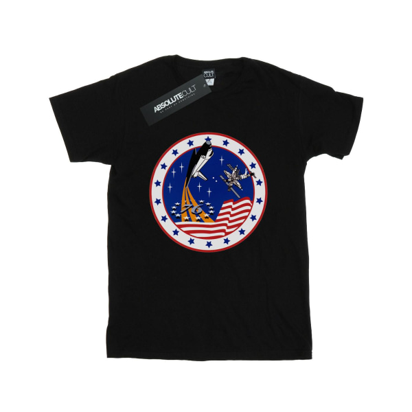 NASA Mens Classic Rocket 76 T-shirt M Svart Black M