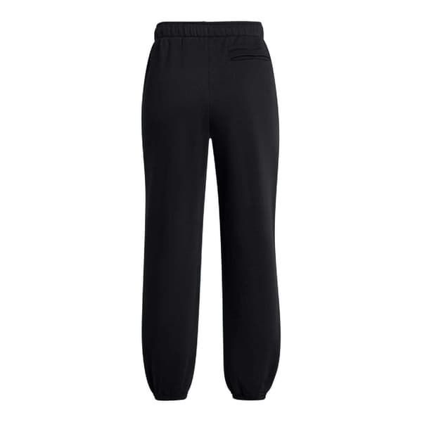 Under Armour Dam/Flickor Wordmarks Fleece Icon Oversized Jogg Black S