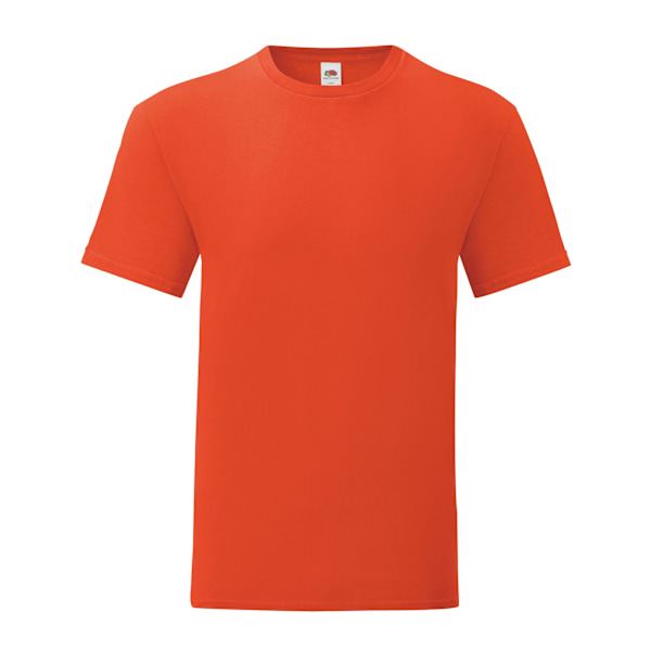 Fruit of the Loom Iconic 150 T-shirt M Flame för män Flame M