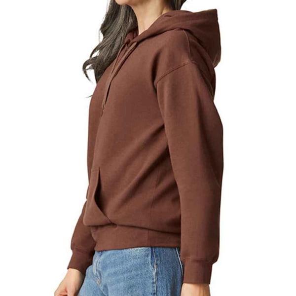 Gildan Unisex Softstyle Midweight Hoodie L Cocoa Cocoa L