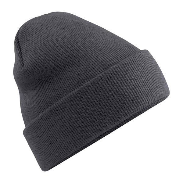 Beechfield Unisex Vuxen Original Polylana Cuffed Beanie One Size Graphite Grey One Size